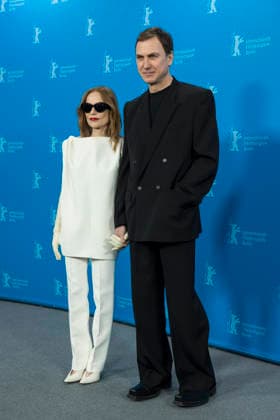 Die Blutgräfin , Photocall auf der Berlinale, Berlin, 16.02.2026 Isabelle Huppert und Lars Eidinger bei einem Photocall zum Film Die Blutgräfin zur Berlinale im Hyatt Hotel Berlin am 16.02.2026. Die 76. Internationalen Filmfestspiele Berlin finden vom 12. bis 22. Februar 2026 statt. Berlin Theater am Potsdamer Platz Copyright: xBenxKriemannx