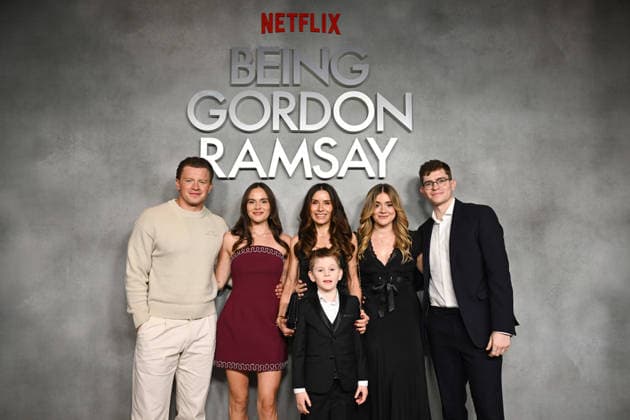 Being Gordon Ramsey Netflix Launch LONDON, ENGLAND - FEBRUARY 16: Adam Peaty, Holly Ramsay, Tana Ramsay, Oscar James Ramsay, Tilly Ramsay and Henry Farrow attend the launch of Being Gordon Ramsey on February 16, 2026 in London, England., Credit:Jeff Spicer Avalon United Kingdom, England, London  Copyright: xJeffxSpicerx xAvalonx 1075697951
