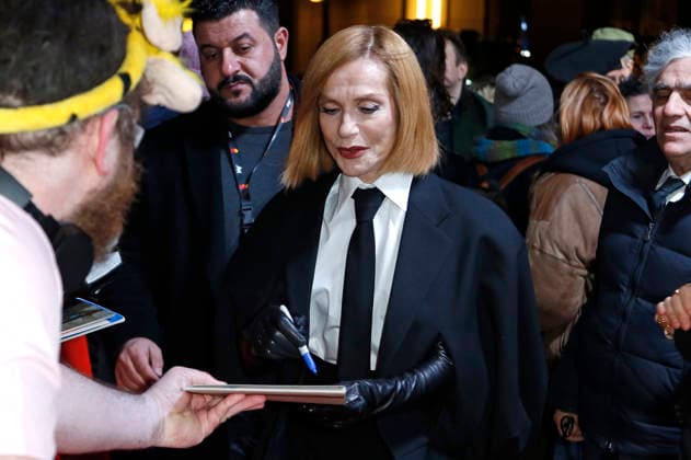 Isabelle Huppert bei der Premiere des Kinofilms Die Blutgräfin The Blood Countess bei der Premiere des Kinofilms auf der Berlinale 2026 76. Internationale Filmfestspiele Berlin im Zoo Palast. Berlin, 16.02.2026