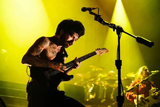Konzert von Biffy Clyro in Berlin Konzert der Band Biffy Clyro am 16.02.2026 in der Berliner Max-Schmeling-Halle. Im Bild Sänger und Gitarrist Simon Neil., Berlin Berlin Deutschland Prenzlauer Berg