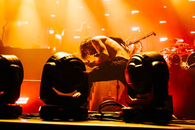 Konzert von Biffy Clyro in Berlin Konzert der Band Biffy Clyro am 16.02.2026 in der Berliner Max-Schmeling-Halle. Im Bild Sänger und Gitarrist Simon Neil., Berlin Berlin Deutschland Prenzlauer Berg