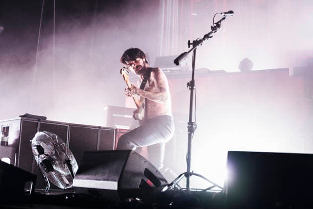 Konzert von Biffy Clyro in Berlin Konzert der Band Biffy Clyro am 16.02.2026 in der Berliner Max-Schmeling-Halle. Im Bild Sänger und Gitarrist Simon Neil., Berlin Berlin Deutschland Prenzlauer Berg