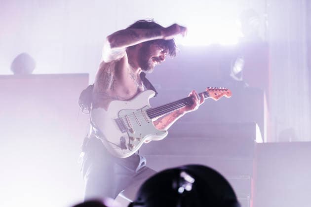 Konzert von Biffy Clyro in Berlin Konzert der Band Biffy Clyro am 16.02.2026 in der Berliner Max-Schmeling-Halle. Im Bild Sänger und Gitarrist Simon Neil., Berlin Berlin Deutschland Prenzlauer Berg