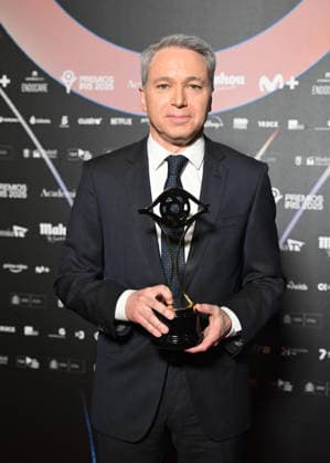 Iris Awards 2026 Vicente Vallés receives the award for best news anchor at the Iris Awards 2026, February 16, 2026 in Madrid Spain IRIS AWARDS ACTORS TELEVISION José Madrid Madrid Madrid Spain  Copyright: xJosÃ xOlivax 7299198