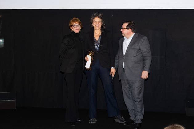 Diner Des Producteurs - Cesar 2026 Ariane Toscan du Plantier give the Daniel Toscan-du-Plantier price to Barbara Letellier, Henri de Roquemaurel attends the Diner Des Producteurs - Producer s Dinner during Cesar 2026 at Hotel InterContinental Paris on February 16, 2026 in Paris, France. Photo by Nasser Berzane ABACAPRESS.COM Paris France  Copyright: xBerzanexNasser ABACAx