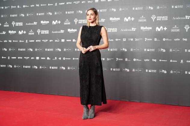 Red carpet of the Iris Awards in Madrid, Spain - 16 Feb 2026 Andrea Duro attends the red carpet of the Iris Awards at the Teatro Real in Madrid. Madrid Spain Copyright: xAtilanoxGarciax xSOPAxImagesx photos05453