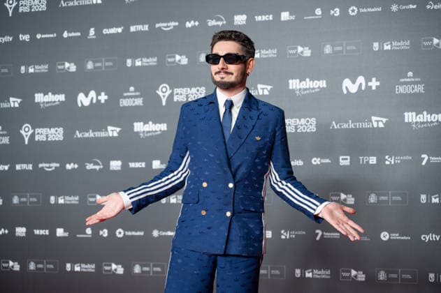 February 16, 2026, Madrid, Spain: Jan Cornet attends the red carpet of the Iris Awards at the Teatro Real in Madrid. Madrid Spain - ZUMAs197 20260216_aaa_s197_173 Copyright: xAtilanoxGarciax