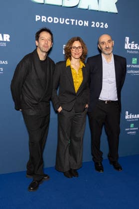 Diner Des Producteurs - Cesar 2026 Fabrice Goldstein, Carine Tardieu and Antoine Rein attends the Diner Des Producteurs - Producer s Dinner during Cesar 2026 at Hotel InterContinental Paris on February 16, 2026 in Paris, France. Photo by Nasser Berzane ABACAPRESS.COM Paris France  Copyright: xBerzanexNasser ABACAx