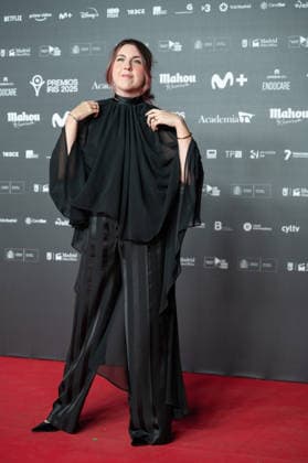 February 16, 2026, Madrid, Spain: Carolina Iglesias attends the red carpet of the Iris Awards at the Teatro Real in Madrid. Madrid Spain  - ZUMAs197 20260216_aaa_s197_193 Copyright: xAtilanoxGarciax