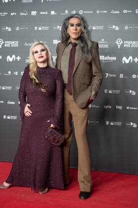 February 16, 2026, Madrid, Spain: Alaska and Mario Vaquerizo attend the red carpet of the Iris Awards at the Teatro Real in Madrid. Madrid Spain  - ZUMAs197 20260216_aaa_s197_195 Copyright: xAtilanoxGarciax