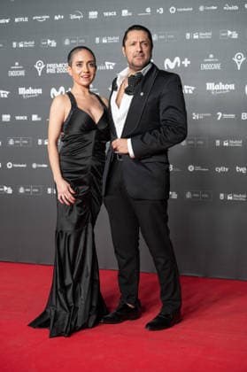 February 16, 2026, Madrid, Spain: Rafael Amargo and Lucian Gomez attend the red carpet of the Iris Awards at the Teatro Real in Madrid. Madrid Spain  - ZUMAs197 20260216_aaa_s197_239 Copyright: xAtilanoxGarciax
