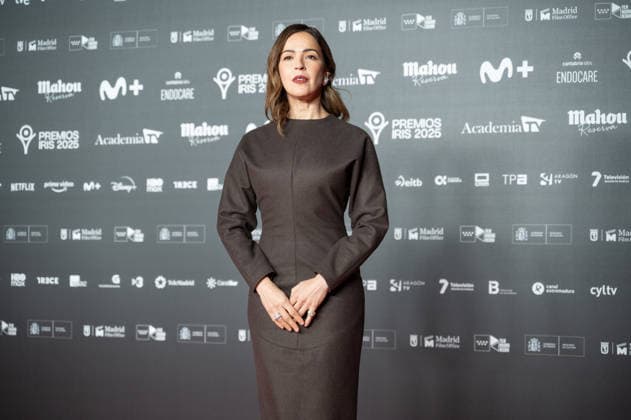 February 16, 2026, Madrid, Spain: Veronica Sanchez attends the red carpet of the Iris Awards at the Teatro Real in Madrid. Madrid Spain - ZUMAs197 20260216_aaa_s197_227 Copyright: xAtilanoxGarciax
