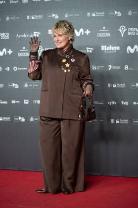 February 16, 2026, Madrid, Spain: Tania Llaseras attends the red carpet of the Iris Awards at the Teatro Real in Madrid. Madrid Spain - ZUMAs197 20260216_aaa_s197_231 Copyright: xAtilanoxGarciax