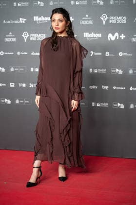 February 16, 2026, Madrid, Spain: Raquel Queron attends the red carpet of the Iris Awards at the Teatro Real in Madrid. Madrid Spain - ZUMAs197 20260216_aaa_s197_233 Copyright: xAtilanoxGarciax