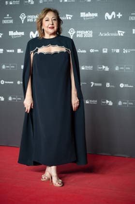 February 16, 2026, Madrid, Spain: Carmen Machi attends the red carpet of the Iris Awards at the Teatro Real in Madrid. Madrid Spain - ZUMAs197 20260216_aaa_s197_243 Copyright: xAtilanoxGarciax