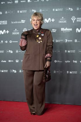 February 16, 2026, Madrid, Spain: Tania Llaseras attends the red carpet of the Iris Awards at the Teatro Real in Madrid. Madrid Spain - ZUMAs197 20260216_aaa_s197_247 Copyright: xAtilanoxGarciax