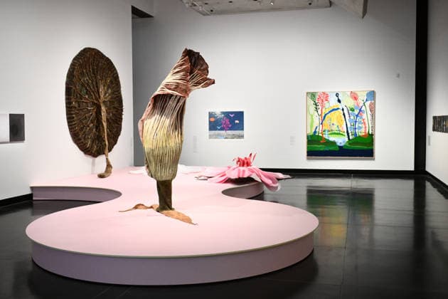A VELVET ANT A FLOWER AND A BIRD PREVIEW, Works by Ingela Ihrman on display during a preview of A Velvet Ant, A Flower And A Bird an exhibition curated Chus Martinez at the Potter Museum of Art, Melbourne, Tuesday, February 17, 2026. ( NO ARCHIVING MELBOURNE VICTORIA AUSTRALIA  Copyright: xAAPxIMAGEx 20260217185983626659
