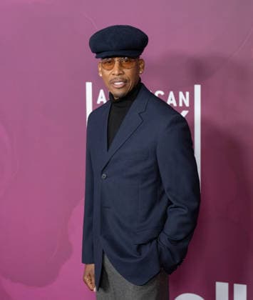 February 16, 2026, Los Angeles, California, United States: Raphael Saadiq arrives on the red carpet of the American Black Film Festival at the SLS Hotel in Los Angeles California on Feb. 16, 2026. Los Angeles United States  - ZUMAt169 20260216_zep_t169_001 Copyright: xConnorxTerryx