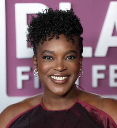 February 16, 2026, Los Angeles, California, United States: Wunmi Mosaku arrives on the red carpet of the American Black Film Festival at the SLS Hotel in Los Angeles California on Feb. 16, 2026. Los Angeles United States  - ZUMAt169 20260216_zep_t169_002 Copyright: xConnorxTerryx