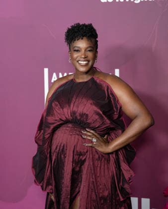 February 16, 2026, Los Angeles, California, United States: Wunmi Mosaku arrives on the red carpet of the American Black Film Festival at the SLS Hotel in Los Angeles California on Feb. 16, 2026. Los Angeles United States  - ZUMAt169 20260216_zep_t169_003 Copyright: xConnorxTerryx