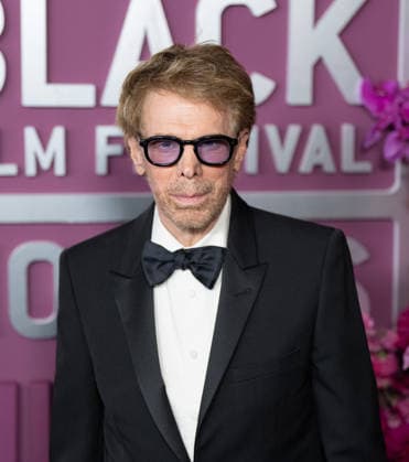February 16, 2026, Los Angeles, California, United States: Jerry Bruckheimer arrives on the red carpet of the American Black Film Festival at the SLS Hotel in Los Angeles California on Feb. 16, 2026. Los Angeles United States - ZUMAt169 20260216_zep_t169_013 Copyright: xConnorxTerryx