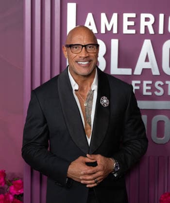 February 16, 2026, Los Angeles, California, United States: Dwayne Johnson arrives on the red carpet of the American Black Film Festival at the SLS Hotel in Los Angeles California on Feb. 16, 2026. Los Angeles United States - ZUMAt169 20260216_zep_t169_023 Copyright: xConnorxTerryx