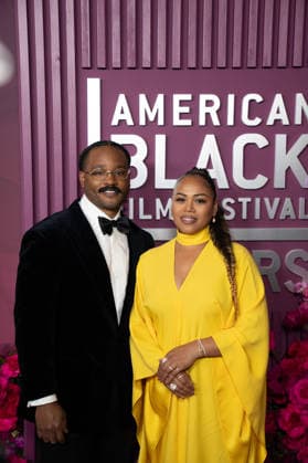 February 16, 2026, Los Angeles, California, United States: Ryan Coogler and Zinzi Evans arrive on the red carpet of the American Black Film Festival at the SLS Hotel in Los Angeles California on Feb. 16, 2026. Los Angeles United States - ZUMAt169 20260216_zep_t169_034 Copyright: xConnorxTerryx