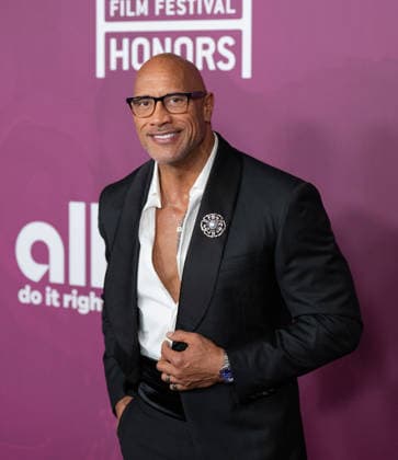 February 16, 2026, Los Angeles, California, United States: Dwayne Johnson arrives on the red carpet of the American Black Film Festival at the SLS Hotel in Los Angeles California on Feb. 16, 2026. Los Angeles United States - ZUMAt169 20260216_zep_t169_035 Copyright: xConnorxTerryx