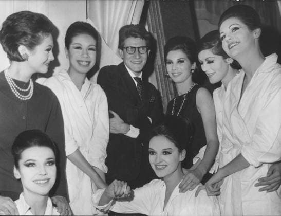 Yves Saint-Laurent 1936-2008 French Fashion Designer June 1, 2008 - Paris, France - Yves Henri Donat Mathieu-Saint-Laurent (August 1, 1936 - June 1, 2008), known as YVES SAINT LAURENT, was a French fashion designer, and is regarded as one of the greatest names in fashion history. Yves spent his first year at the House of Dior on mundane tasks. Eventually he was allowed to submit sketches for the couture collection. In August 1957, Dior chose Saint Laurent to succeed him as designer. Dior was only 52 at the time. In October of that year Dior died of a massive heart attack, Yves was 21. 1960 - Yves found himself conscripted to serve in the French Army, but after 20 days he checked-in at a military hospital, where he received news that he had Copyright: xKeystonexPressxAgencyx