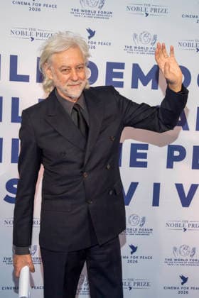 Sir Robert Bob Frederick Zenon Geldof irischer Rockmusiker zu Gast bei der Cinema For Peace Gala 2026 im Hotel Adlon Kempinski am 16.02.2026 in Berlin Berlin Deutschland