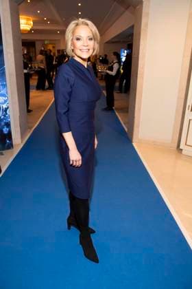Katarzyna Kasia Madera BBC Moderatorin zu Gast bei der Cinema For Peace Gala 2026 im Hotel Adlon Kempinski am 16.02.2026 in Berlin Berlin Deutschland