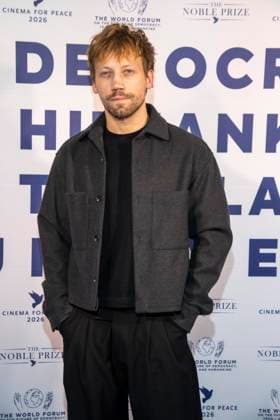 Alexander Alexandrowitsch Kusnezow ukrainisch russischer Film Theaterschauspier zu Gast bei der Cinema For Peace Gala 2026 im Hotel Adlon Kempinski am 16.02.2026 in Berlin Berlin Deutschland