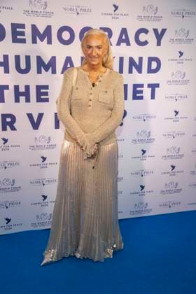 Michaela Mumm-von Oldenburg zu Gast bei der Cinema For Peace Gala 2026 im Hotel Adlon Kempinski am 16.02.2026 in Berlin Berlin Deutschland