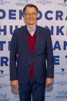 Karl Lauterbach ex Gesundheitsminister zu Gast bei der Cinema For Peace Gala 2026 im Hotel Adlon Kempinski am 16.02.2026 in Berlin Berlin Deutschland