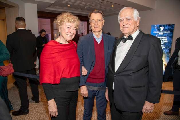 Gesine Schwan, Karl Lauterbach und Peter Eigen zu Gast bei der Cinema For Peace Gala 2026 im Hotel Adlon Kempinski am 16.02.2026 in Berlin Berlin Deutschland