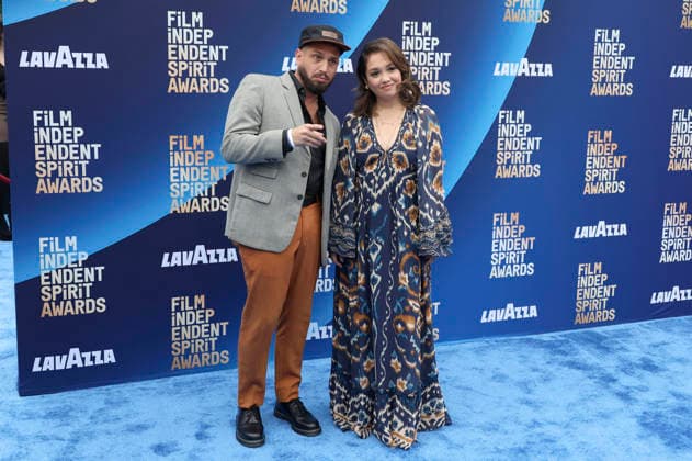 Cristian Carretero und Lorraine Jones Molina bei der 41. Verleihung der Film Independent Spirit Awards 2026 im Hollywood Palladium. Los Angeles, 15.02.2026