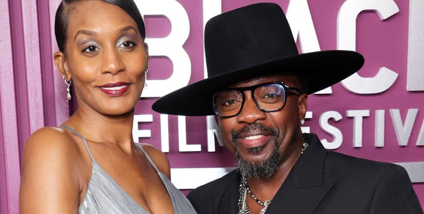 Red carpet for the 8th American Black Film Festival Honors at the SLS Hotel, a Luxury collection hotel Featuring: Anthony Hamilton and Guest Where: Los Angeles, California, United States When: 16 Feb 2026 Credit: Faye s Vision Cover Images EDITORIAL USE ONLY. NOT FOR USE BY NEWSPAPERS BASED IN THE UK. Copyright: xx coverimg55478018