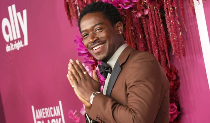 Red carpet for the 8th American Black Film Festival Honors at the SLS Hotel, a Luxury collection hotel Featuring: Damson Idris Where: Los Angeles, California, United States When: 16 Feb 2026 Credit: Faye s Vision Cover Images EDITORIAL USE ONLY. NOT FOR USE BY NEWSPAPERS BASED IN THE UK. Copyright: xx coverimg55478016