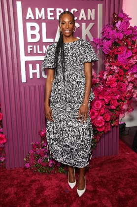 Red carpet for the 8th American Black Film Festival Honors at the SLS Hotel, a Luxury collection hotel Featuring: Zainab Johnson Where: Los Angeles, California, United States When: 16 Feb 2026 Credit: Faye s Vision Cover Images EDITORIAL USE ONLY. NOT FOR USE BY NEWSPAPERS BASED IN THE UK. Copyright: xx coverimg55477909