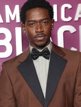 Red carpet for the 8th American Black Film Festival Honors at the SLS Hotel, a Luxury collection hotel Featuring: Damson Idris Where: Los Angeles, California, United States When: 16 Feb 2026 Credit: Faye s Vision Cover Images EDITORIAL USE ONLY. NOT FOR USE BY NEWSPAPERS BASED IN THE UK. Copyright: xx coverimg55478006