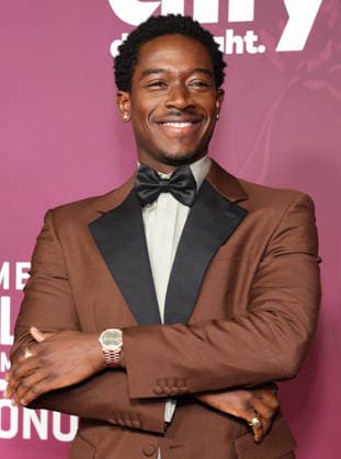 Red carpet for the 8th American Black Film Festival Honors at the SLS Hotel, a Luxury collection hotel Featuring: Damson Idris Where: Los Angeles, California, United States When: 16 Feb 2026 Credit: Faye s Vision Cover Images EDITORIAL USE ONLY. NOT FOR USE BY NEWSPAPERS BASED IN THE UK. Copyright: xx coverimg55478001