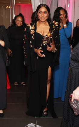 Red carpet for the 8th American Black Film Festival Honors at the SLS Hotel, a Luxury collection hotel Featuring: Angela Bassett Where: Los Angeles, California, United States When: 16 Feb 2026 Credit: Faye s Vision Cover Images EDITORIAL USE ONLY. NOT FOR USE BY NEWSPAPERS BASED IN THE UK. Copyright: xx coverimg55477952