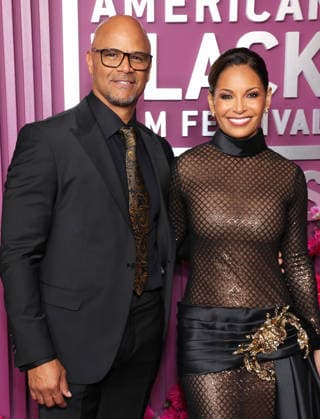 Red carpet for the 8th American Black Film Festival Honors at the SLS Hotel, a Luxury collection hotel Featuring: Dondre Whitfield, Salli Richardson-Whitfield Where: Los Angeles, California, United States When: 16 Feb 2026 Credit: Faye s Vision Cover Images EDITORIAL USE ONLY. NOT FOR USE BY NEWSPAPERS BASED IN THE UK. Copyright: xx coverimg55477900