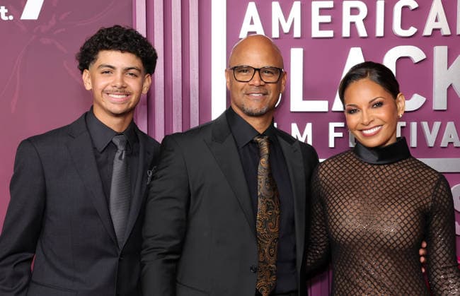 Red carpet for the 8th American Black Film Festival Honors at the SLS Hotel, a Luxury collection hotel Featuring: Dre Terrell Whitfield, Dondre Whitfield, Salli Richardson-Whitfield Where: Los Angeles, California, United States When: 16 Feb 2026 Credit: Faye s Vision Cover Images EDITORIAL USE ONLY. NOT FOR USE BY NEWSPAPERS BASED IN THE UK. Copyright: xx coverimg55477902