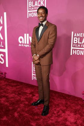 Red carpet for the 8th American Black Film Festival Honors at the SLS Hotel, a Luxury collection hotel Featuring: Damson Idris Where: Los Angeles, California, United States When: 16 Feb 2026 Credit: Faye s Vision Cover Images EDITORIAL USE ONLY. NOT FOR USE BY NEWSPAPERS BASED IN THE UK. Copyright: xx coverimg55477994