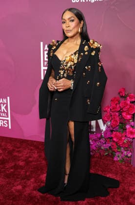 Red carpet for the 8th American Black Film Festival Honors at the SLS Hotel, a Luxury collection hotel Featuring: Angela Bassett Where: Los Angeles, California, United States When: 16 Feb 2026 Credit: Faye s Vision Cover Images EDITORIAL USE ONLY. NOT FOR USE BY NEWSPAPERS BASED IN THE UK. Copyright: xx coverimg55477981