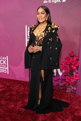 Red carpet for the 8th American Black Film Festival Honors at the SLS Hotel, a Luxury collection hotel Featuring: Angela Bassett Where: Los Angeles, California, United States When: 16 Feb 2026 Credit: Faye s Vision Cover Images EDITORIAL USE ONLY. NOT FOR USE BY NEWSPAPERS BASED IN THE UK. Copyright: xx coverimg55477983