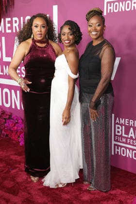 Red carpet for the 8th American Black Film Festival Honors at the SLS Hotel, a Luxury collection hotel Featuring: Vivica A. Fox, Aleshea Harris, Erika Alexander Where: Los Angeles, California, United States When: 16 Feb 2026 Credit: Faye s Vision Cover Images EDITORIAL USE ONLY. NOT FOR USE BY NEWSPAPERS BASED IN THE UK. Copyright: xx coverimg55477870