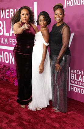 Red carpet for the 8th American Black Film Festival Honors at the SLS Hotel, a Luxury collection hotel Featuring: Vivica A. Fox, Aleshea Harris, Erika Alexander Where: Los Angeles, California, United States When: 16 Feb 2026 Credit: Faye s Vision Cover Images EDITORIAL USE ONLY. NOT FOR USE BY NEWSPAPERS BASED IN THE UK. Copyright: xx coverimg55477871