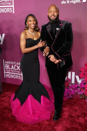 Red carpet for the 8th American Black Film Festival Honors at the SLS Hotel, a Luxury collection hotel Featuring: Melissa Fredericks, Kevin Fredericks Where: Los Angeles, California, United States When: 16 Feb 2026 Credit: Faye s Vision Cover Images EDITORIAL USE ONLY. NOT FOR USE BY NEWSPAPERS BASED IN THE UK. Copyright: xx coverimg55477874